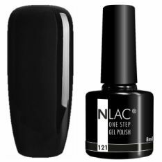 NLAC One Step gel lak 121 -  barva černá