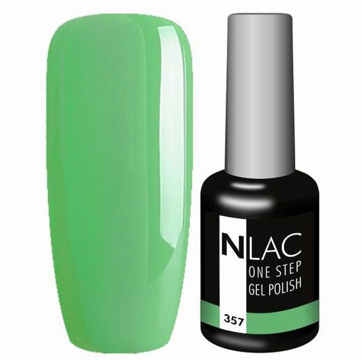 NLAC One Step gel lak 357 -  barva zelená