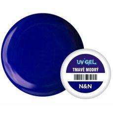 Tmavě modrý UV gel