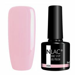 NLAC One Step gel lak 026 -  barva světle růžová
