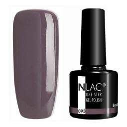 NLAC One Step gel lak 093-  barva tmavá nude